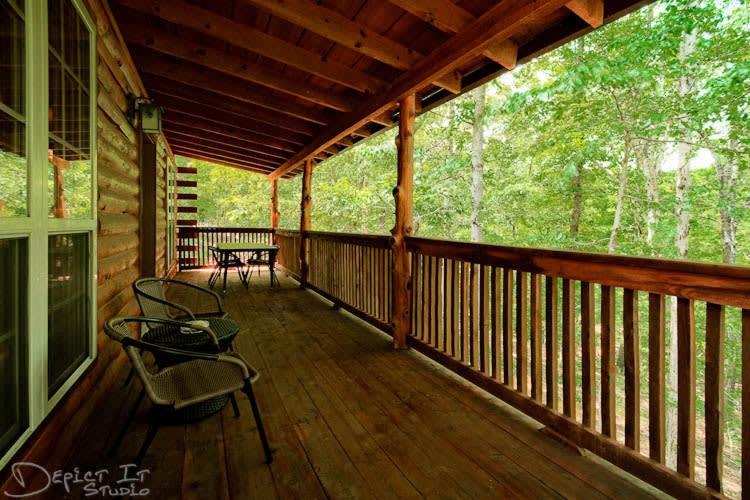Secluded Cabin In The Woods! 1 Story Villa Eureka Springs Eksteriør bilde